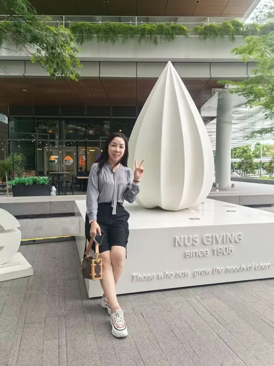 June Zhang at the National University of Singapore